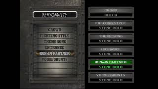 WWF Attitude N64 All Create Wrestler Voice/Grunts