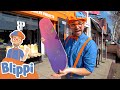Blippi Learns To Skateboard With Shaun White Activities For Kids Educational Videos For Toddlers