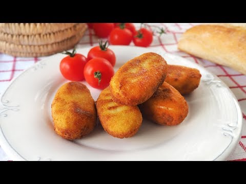 CROQUETAS de Jamón cocido y Huevo duro