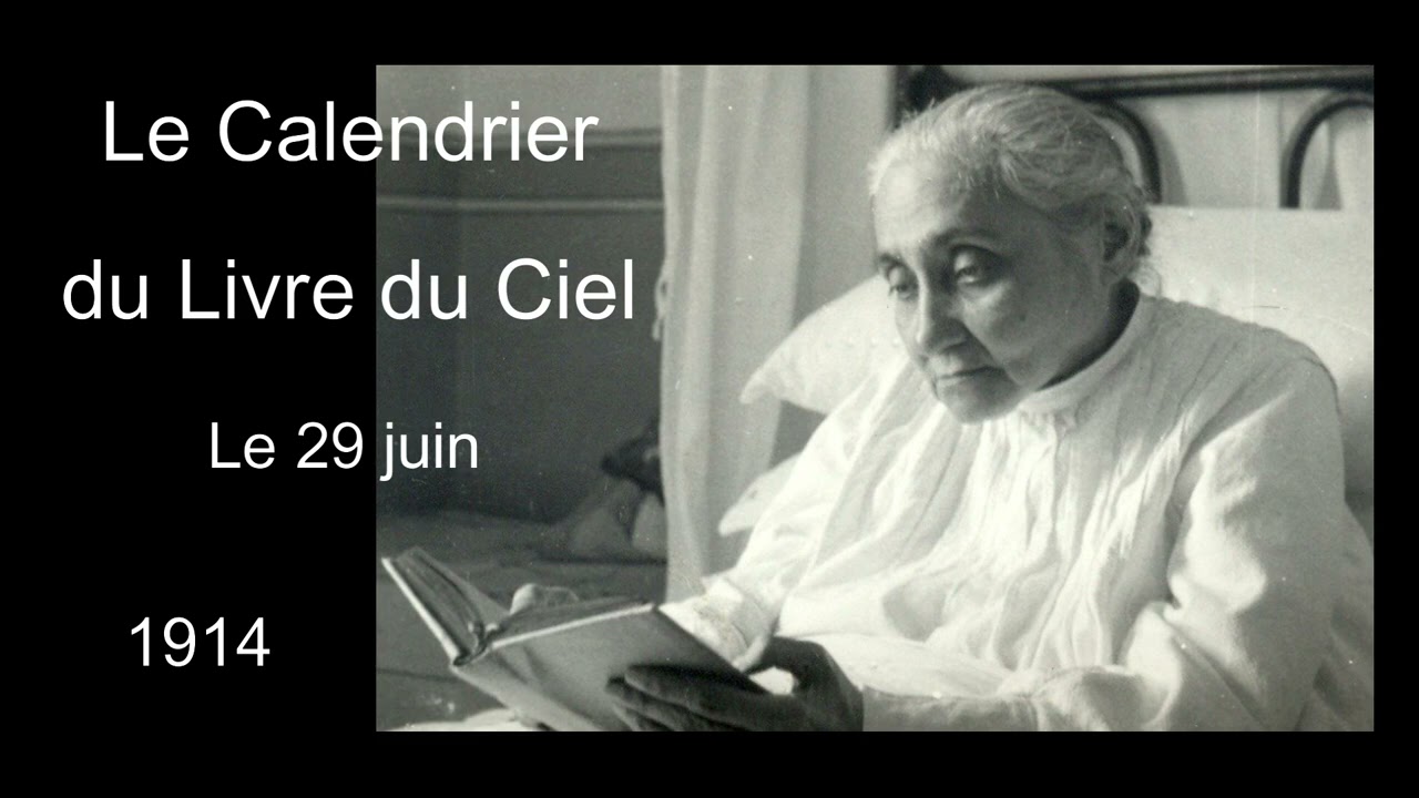 180 - 29 juin - Le Calendrier du Livre du Ciel (Luisa Piccarreta)