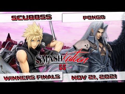 Scubbss (Cloud) vs. Pongo (Sephiroth) - Winners Finals - Smashkatoon 55