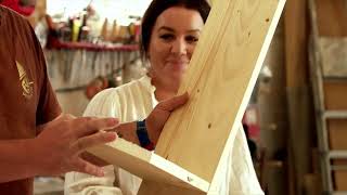 Rubrika Urob si sám z relácie Na chalupe - Jeseň 2022 č.30 Prenosná stolička