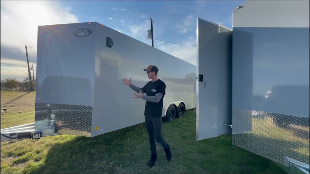 CellTech is toughest enclosed trailer on the market | Open Road Trailers