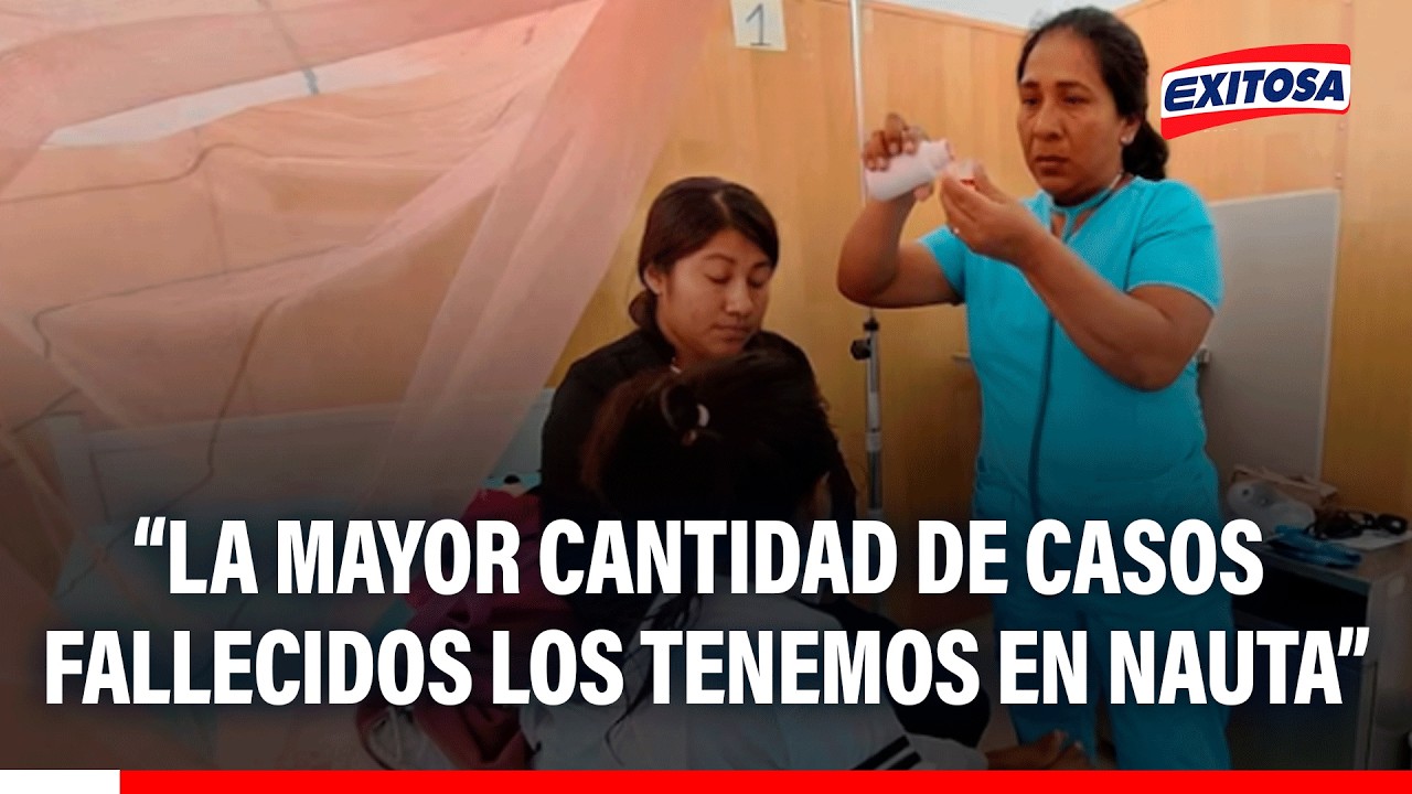 🔴🔵 Mayoría de casos mortales de tos ferina en Loreto se registraron en Nauta, señala doctor
