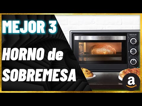 TOP 3 🥇 MEJOR HORNO de SOBREMESA ¦ Comparación de Amazon ✓