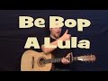 Be Bop A Lula (Gene Vincent) Guitar Lesson Strum Chord Licks How to Play Tutorial