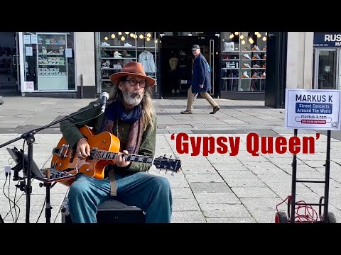 GYPSY QUEEN -Busking in Southampton, UK