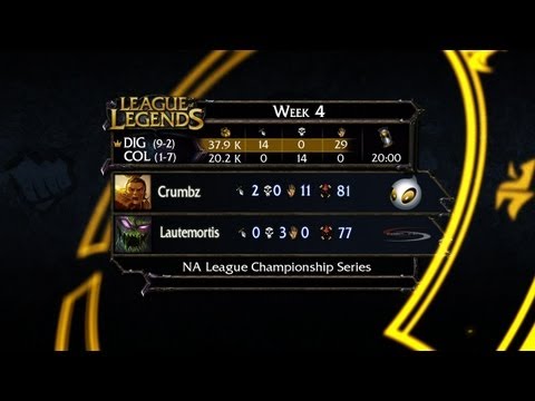 Recap: DIG v COL - LCS 2013 NA Spring W4D2