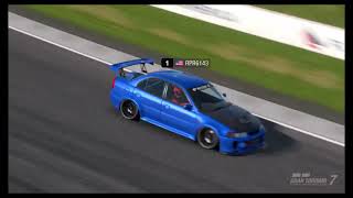 Gran Turismo 7 Mitsubishi Lancer Evolution V GSR '98 Showcase Gameplay