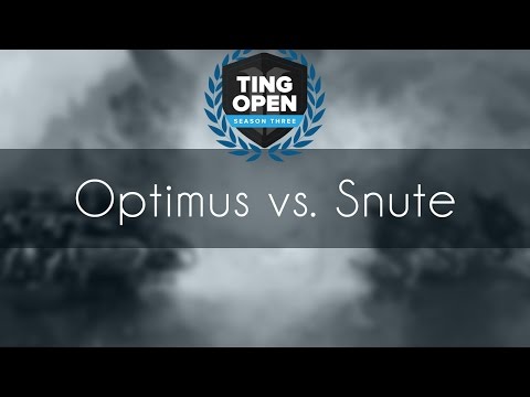 Optimus vs. Snute - TvZ - TING Season 3 Ro16 EU