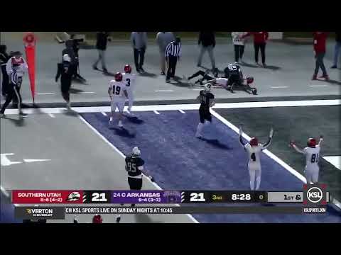 Southern Utah Football Upsets Central Arkansas On The Road