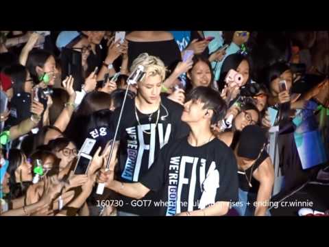 160730 GOT7 Fly in Hong Kong - when the full moon rises + ending