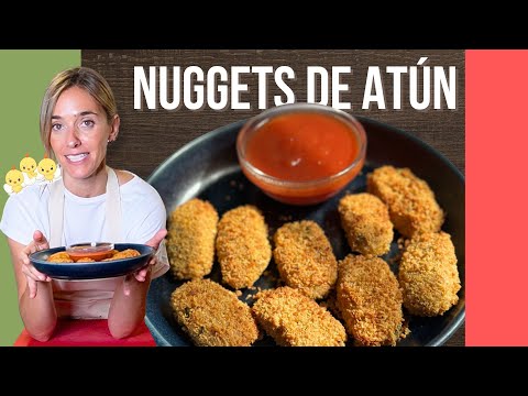 Nuggets de atún con Ketchup saludable, te va a encantar esta receta que es para toda la familia.
