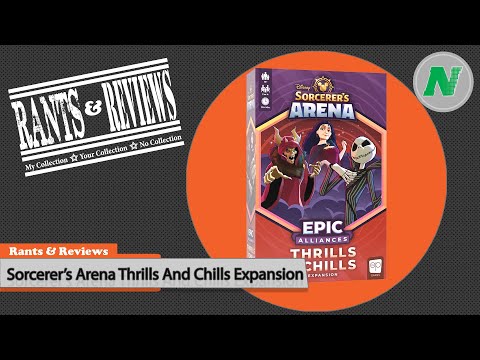 Rants And Reviews: Disney Sorcerer's Arena - Thrills And Chills