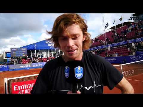 Interview: Rublev through to quarter-finals - Nordea Open ATP 2023