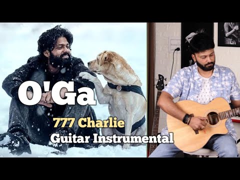 O'Ga Konkani Song | 777 Charlie | Guitar Instrumental Cover | Rakshit Shetty | Sandeep Kamath