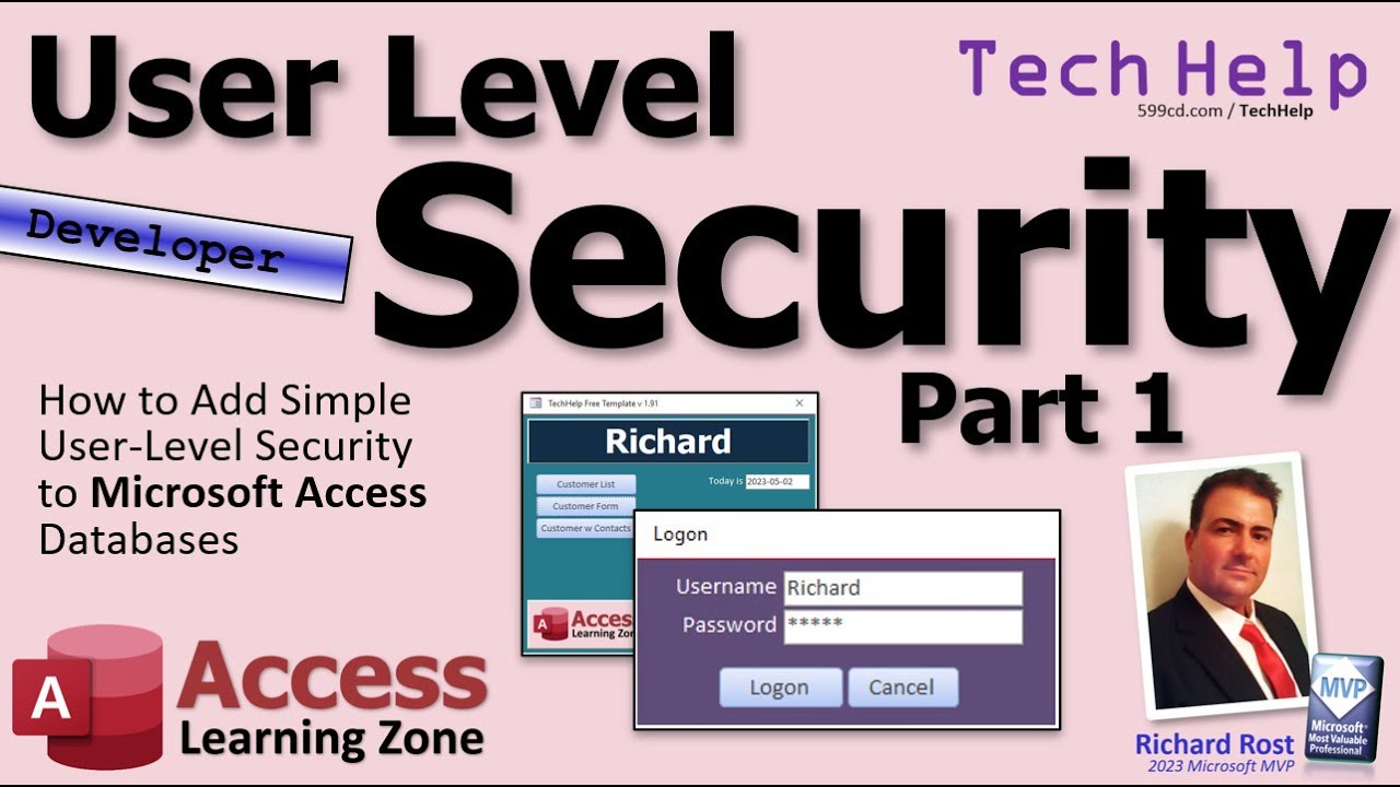 How to Add Simple User-Level Security to Microsoft Access Databases
