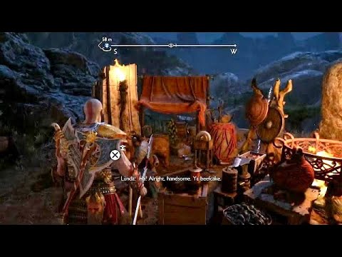 Lunda has a crush on Kratos & complements him and Freya on their appearance | God of War Ragnarök