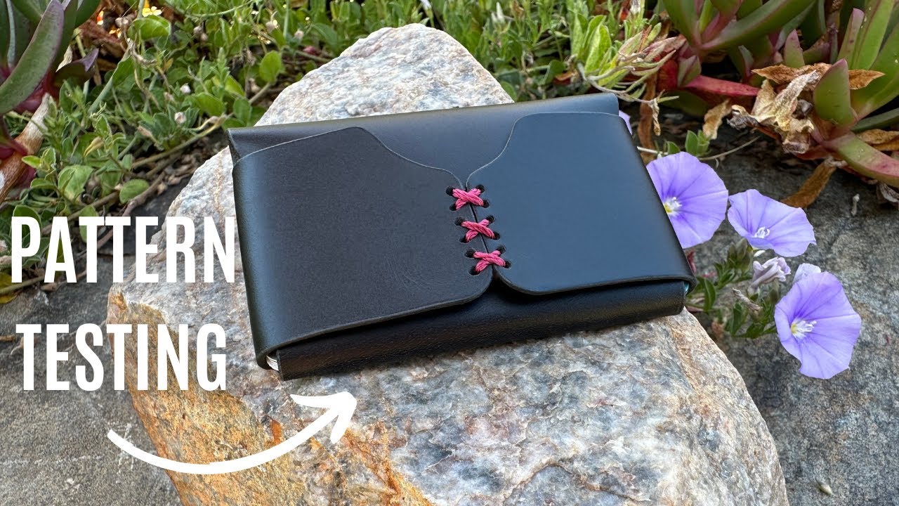 Making a HANDMADE Leather Wallet | HYPER ASMR | Leather Pattern Testing | @LeathermanJack