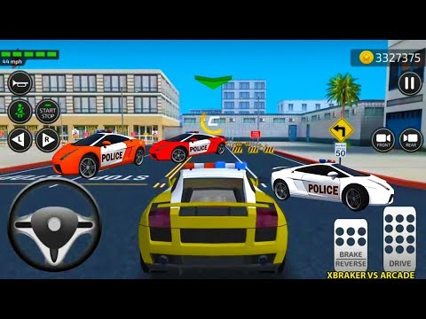 Car Driving Academy 2018 3D All Paint Police Car Unlocked Android Gameplay