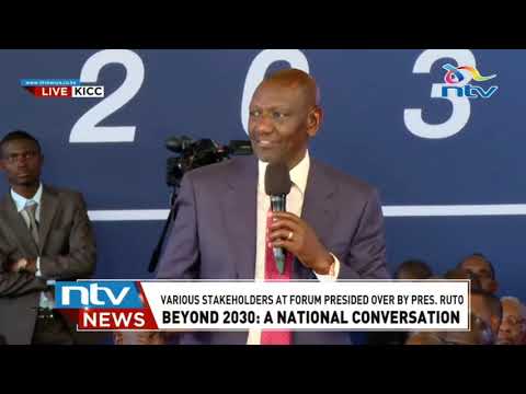 President Ruto's speech during the launch of the National Conversation on Kenya's future beyond 2030