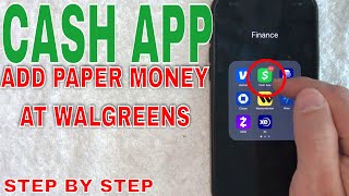 ✅ How To Deposit Paper Money Into Cash App At Walgreens 🔴