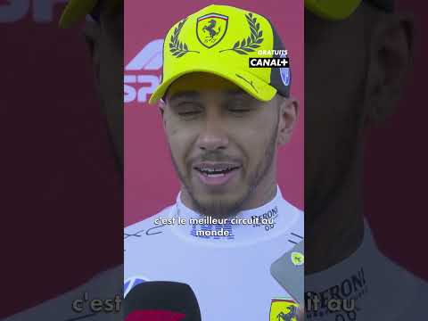 Hamilton porté par l'amour du public ❤️🇬🇧 #f1 #britishgp