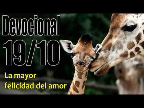 La mayor felicidad del amor. Devocional John Piper solid joys 19/10