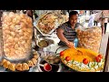 Variety Of Chaat Centre At Kolkata Samosa Ghugni Chaat 40 Only Indian Street Food