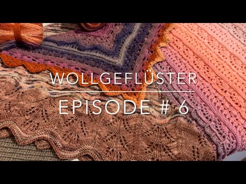 Wollgeflüster # 6 - Tücher, Tücher und nochmals Tücher #häkeln #stricken