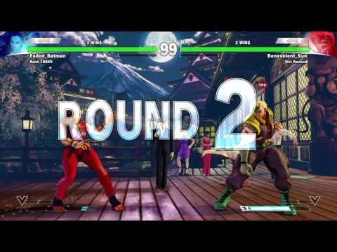 SFV 3rd Beta Laura vs. Nash