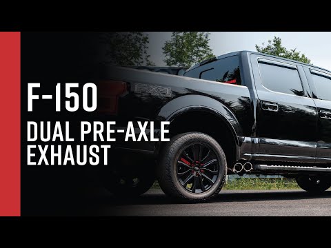 2015-2020 FORD F-150 5.0L, 3.5L and 2.7L // MBRP 3″ Cat-Back, Dual Pre-Axle Exit Exhaust Overview