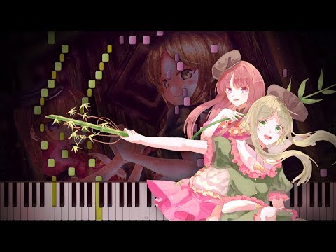 Synthesia: Touhou 16 - Crazy Backup Dancers | Piano Tutorial | Transcribed by EpreTroll
