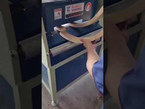 tets máy ép vân gỗ gia nhiêt ngang 300