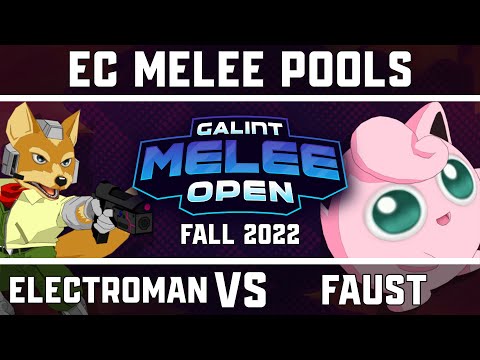 Electroman (Fox) vs Faust (Jigglypuff) - East Coast Melee Pools - GMO Fall '22