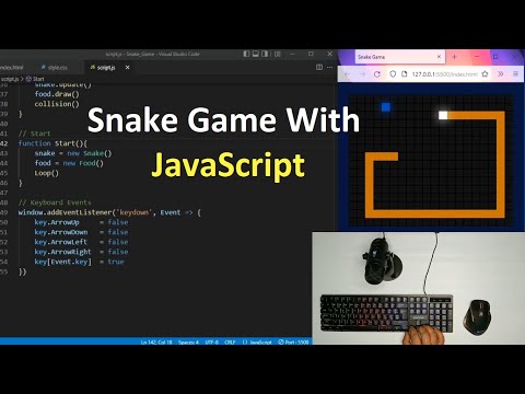 Coding Snake Game With Javascript No Talking