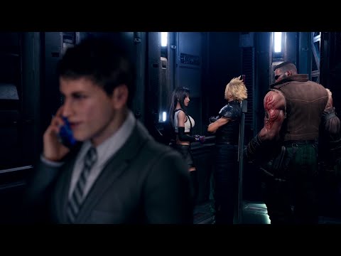 FINAL FANTASY VII REMAKE INTERGRADE - The Shinra Building Elevator