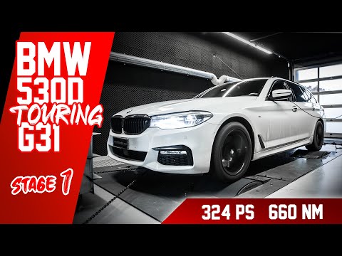 BMW 530d Touring G31 xDrive | Software Stage 1 | Chiptuning - Dyno | mcchip-dkr