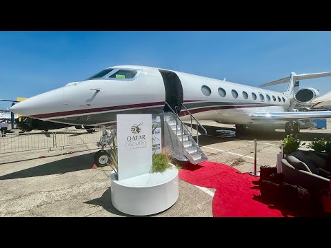 Qatar EXECUTIVE Gulfstream G700 | Paris Air Show 2025