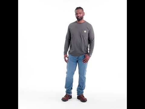 Carhartt 104617 - Force® Relaxed Fit Midweight Long Sleeve Pocket T-Shirt