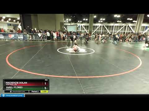 61 Lbs Round 2 - Yareli Flores, Oregon Vs Mackenzie Dolan, Team Real Life 7482