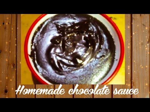 Homemade chocolate sauce| Homemade chocolate sauce in tamil|  chocolate sauce
