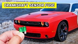 DODGE CHALLENGER CRANKSHAFT POSITION SENSOR FUSE 201 2014 2015 2016 2017 2018 2019 2020 2021 2022 20