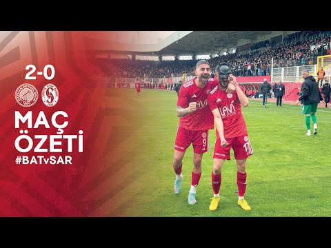 BATMAN PETROLSPOR 2-0 SARIYER GENİŞ ÖZET | TFF 2.Lig Beyaz Grup 28. Hafta