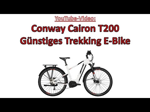 Conway Cairon T200 - Trekking E-Bike zum günstigen Preis