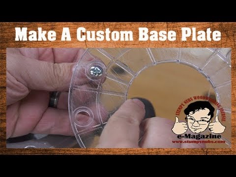 The right way to make a custom router base plate! (Tutorial)