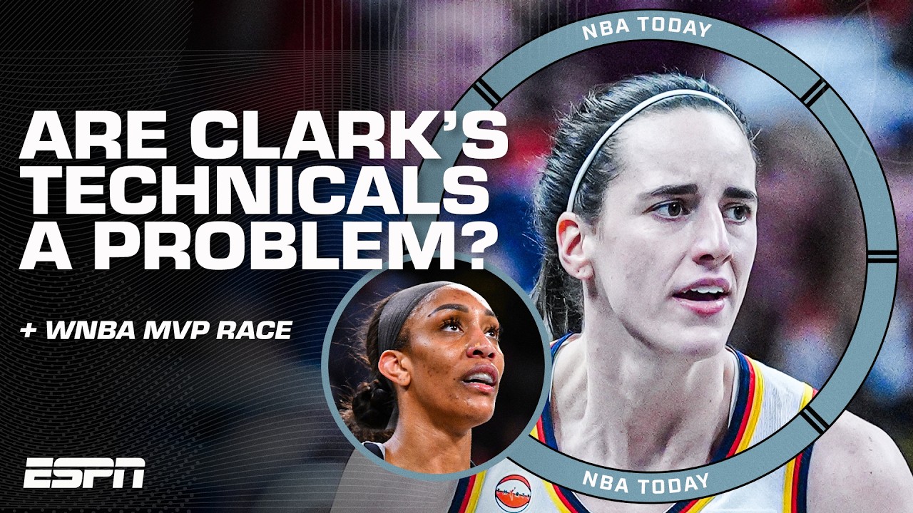Caitlin Clark is one technical away from SUSPENSION 😳 + A’ja or Paige for MVP? | NBA Today