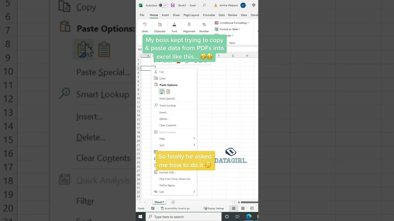 How to import pdf's data to excel Hack#71