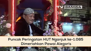 Plt Bupati Marhaen Pimpin Pawai Alegoris dalam Peringatan Hari Jadi Kabupaten Nganjuk