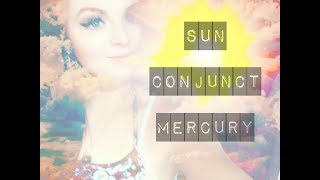 Sun Conjunct Mercury in the Birth Chart